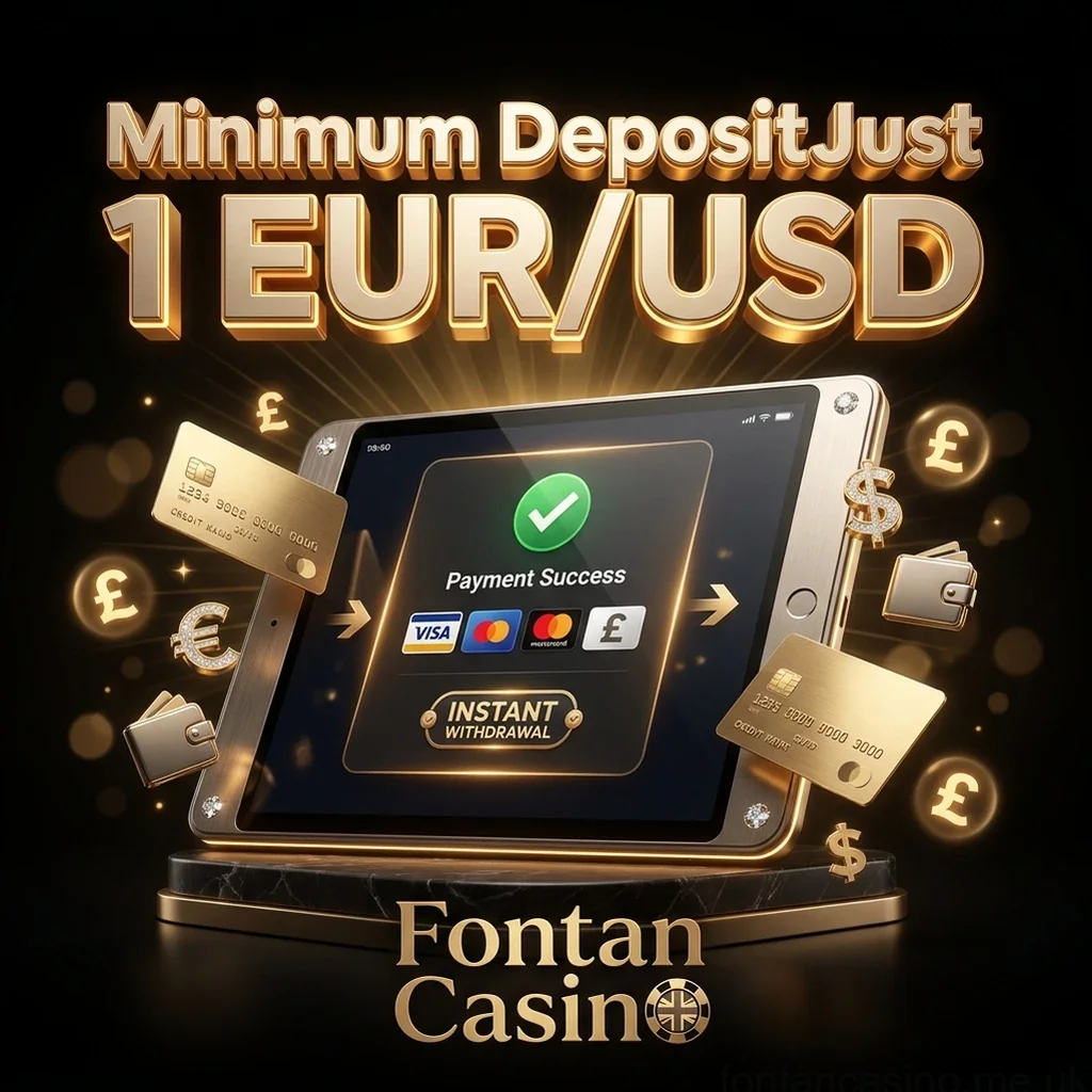 Minimum DepositJust 1 EUR/USD